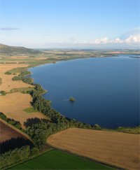 Looking over Loch Leven by Kinross