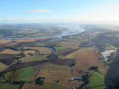 Looking down the Tay towards Dundee